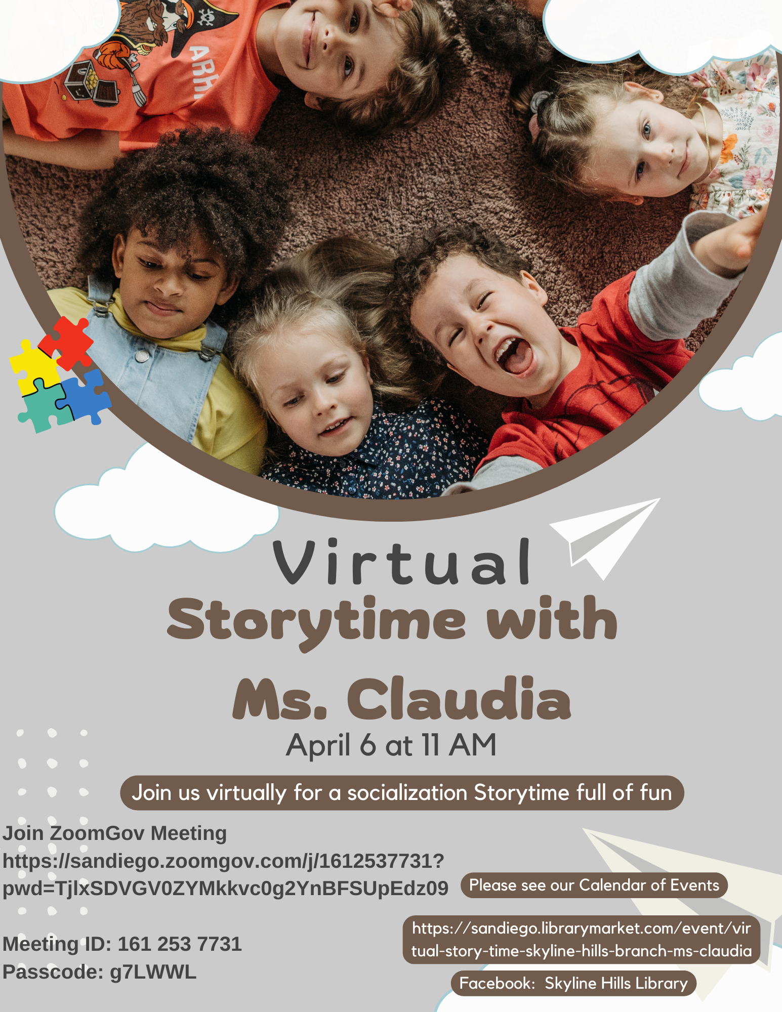 Virtual Story Time