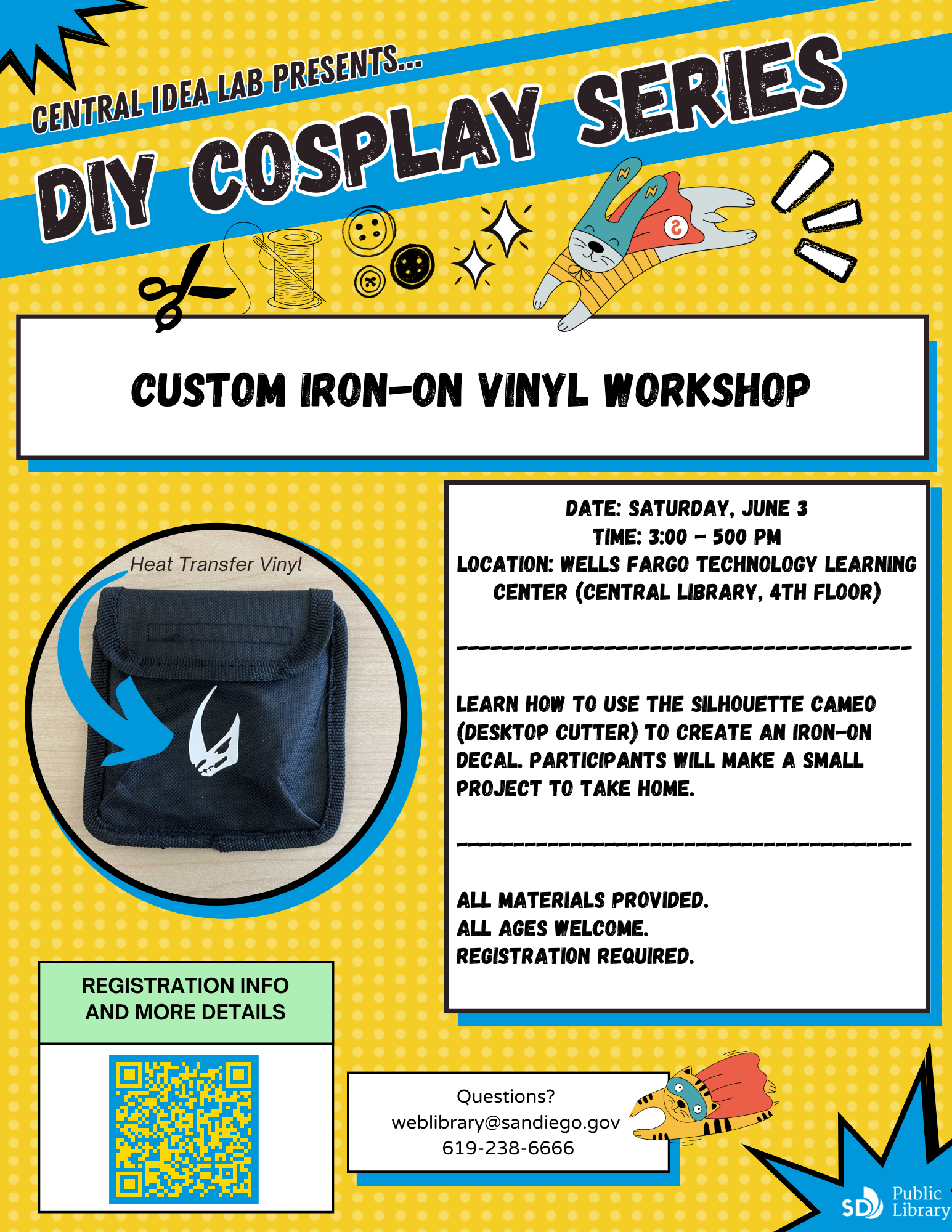 DIY Cosplay Series: Custom iron-on vinyl
