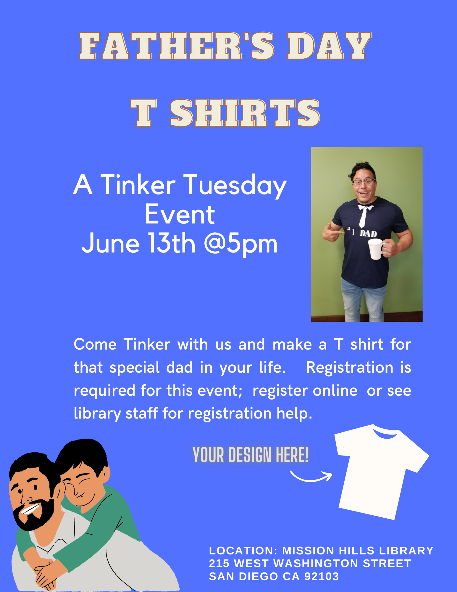 Fathers' Day T-shirt Event