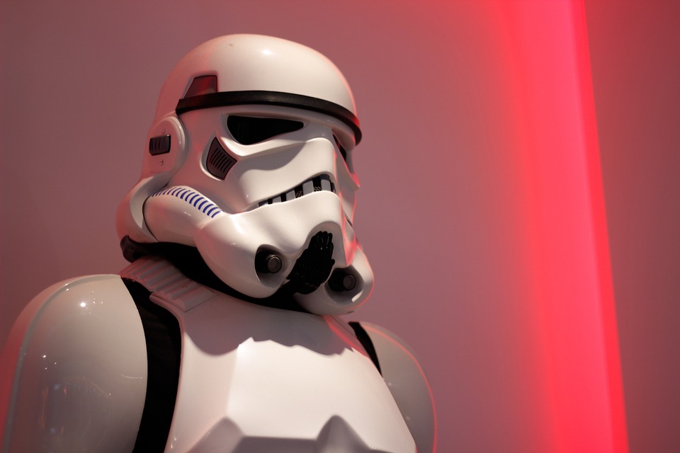 Storm Trooper and red light