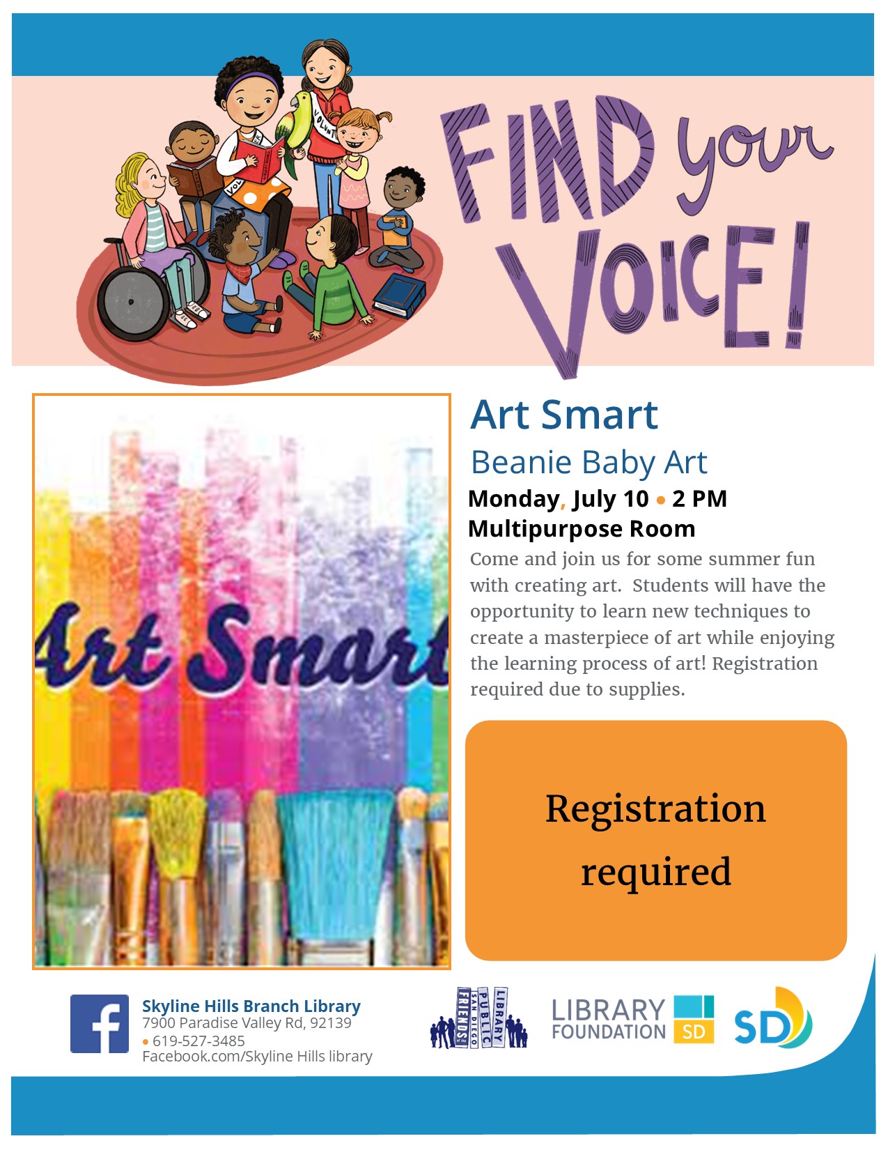 Art Smart - Summer Craft Program