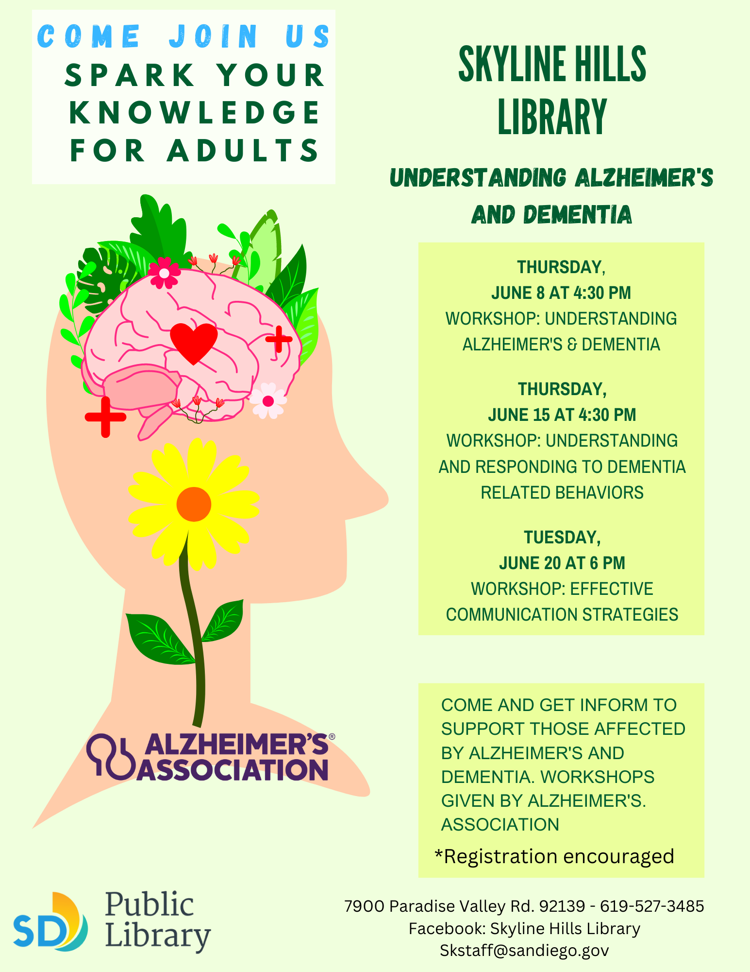 Alzheimer's Workshop