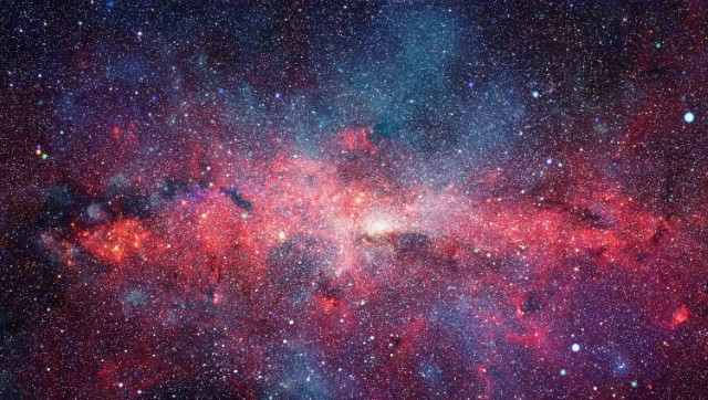 Colorful image of outer space