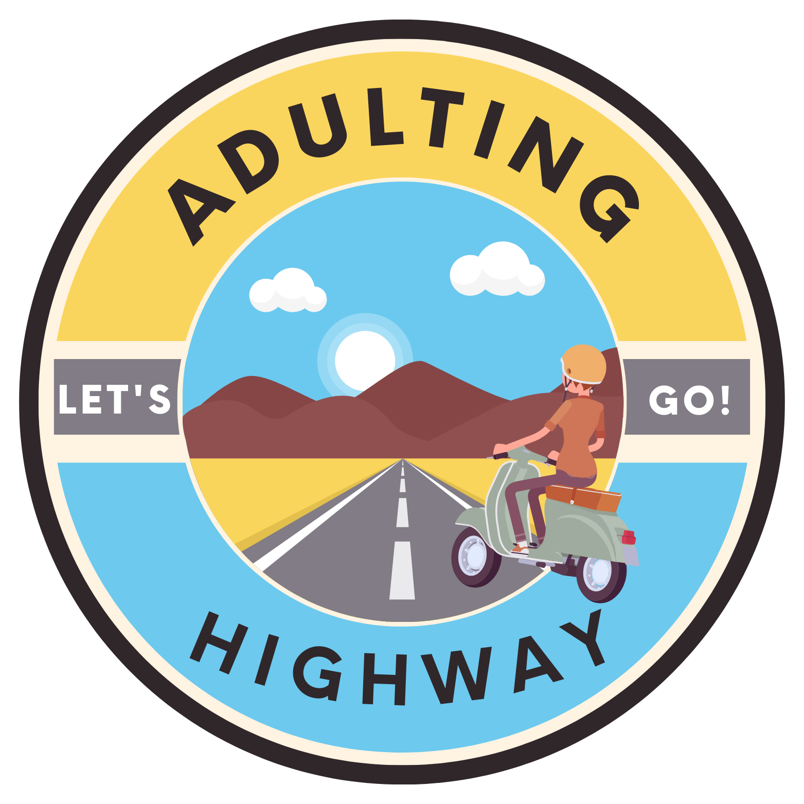 Adulting Highway Logo