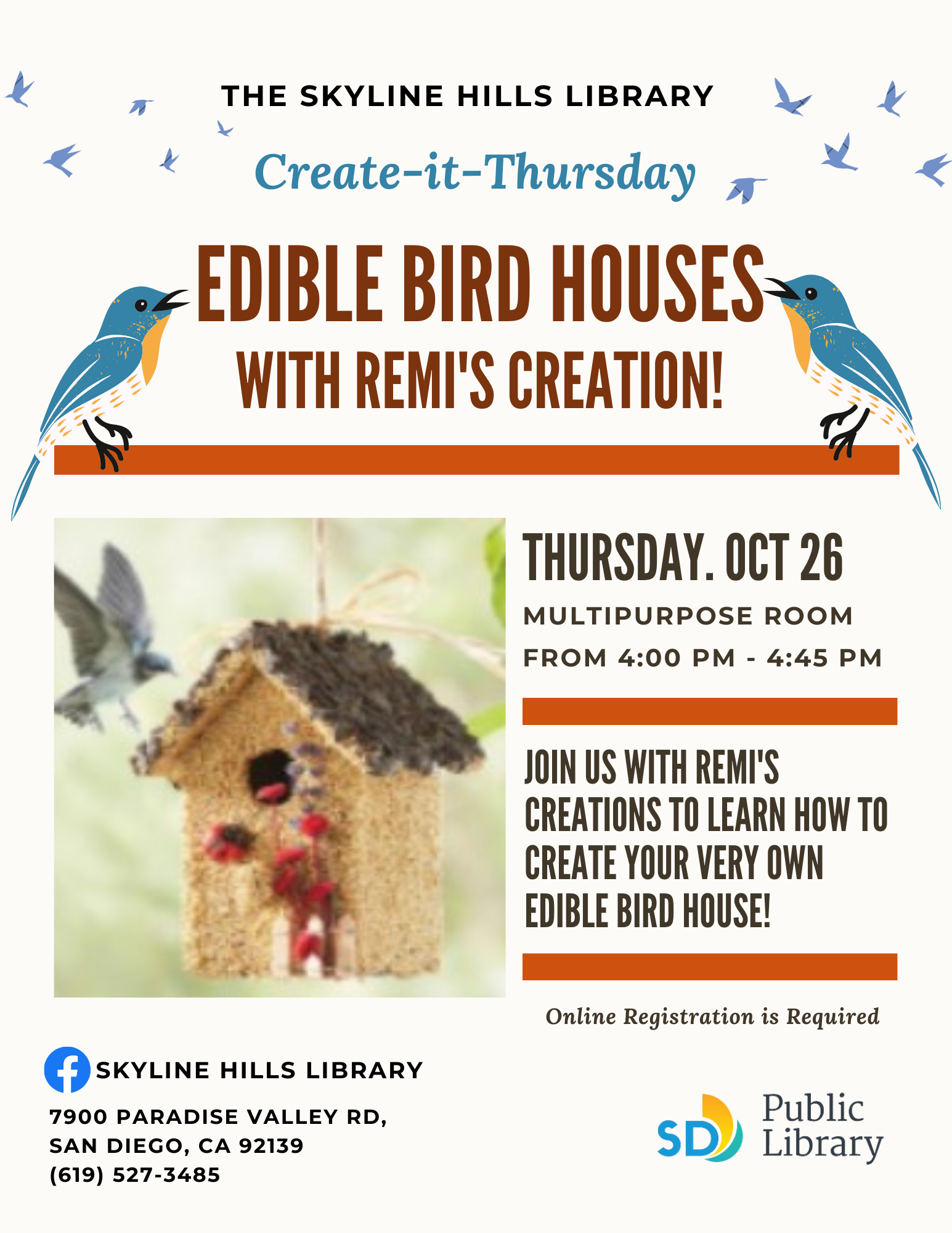 Create it Thursday: Edible Bird Houses