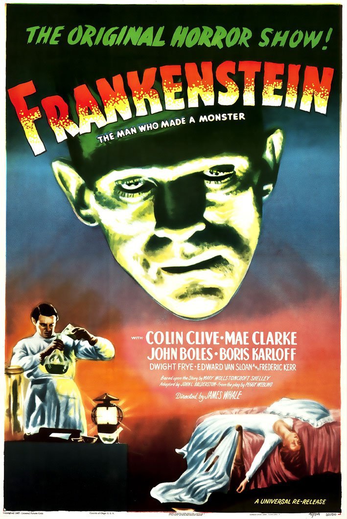 frankenstein movie poster
