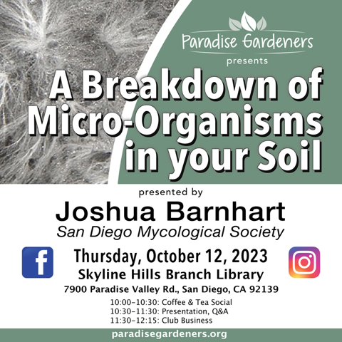 A Breakdown of Micro-Organisims in your soil.