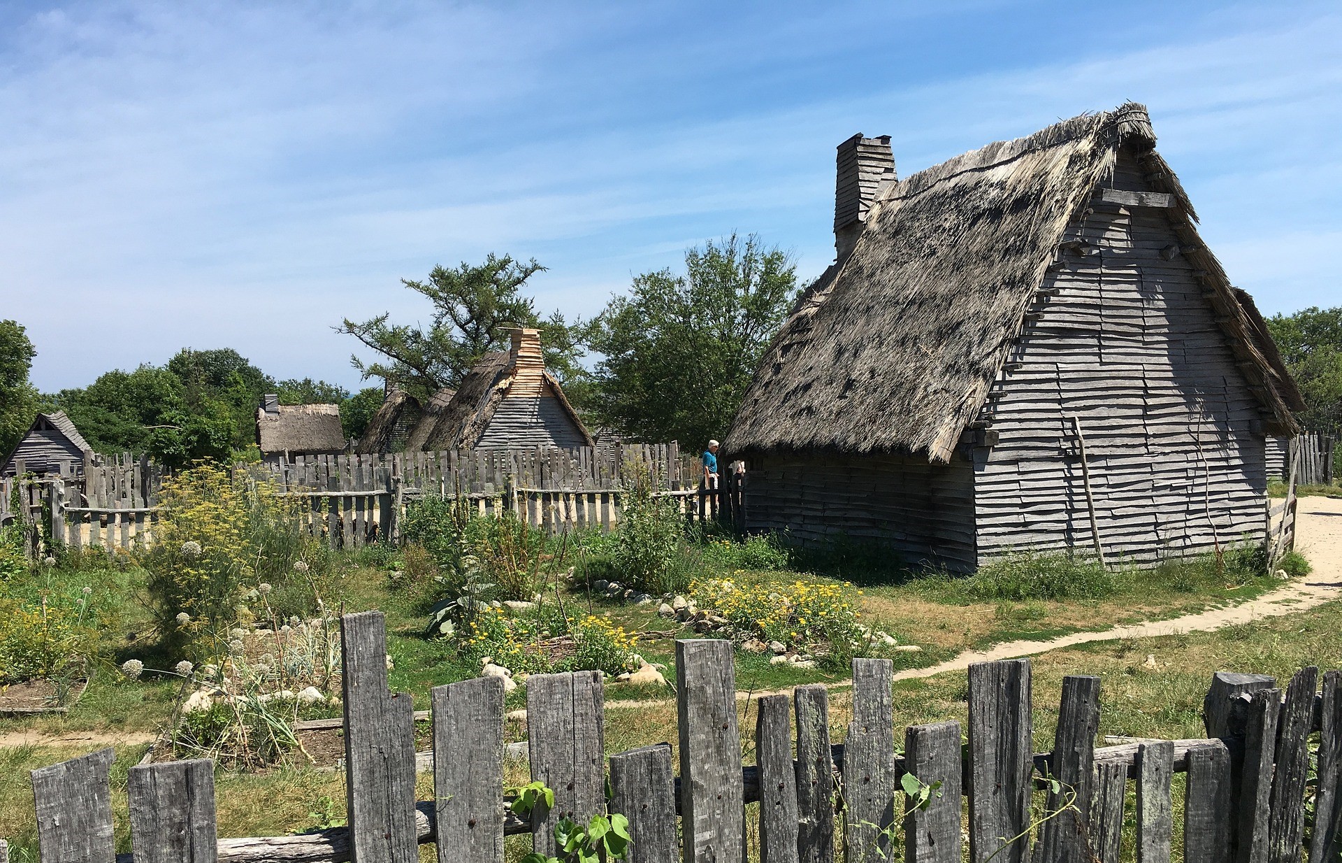 Wood Structure at Plymouth Plantation