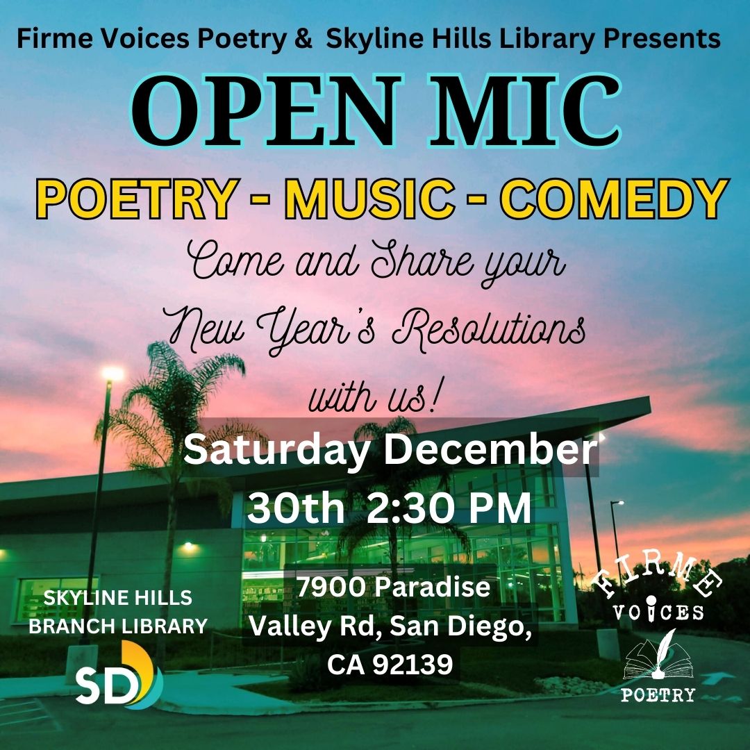 Firme voices open mic