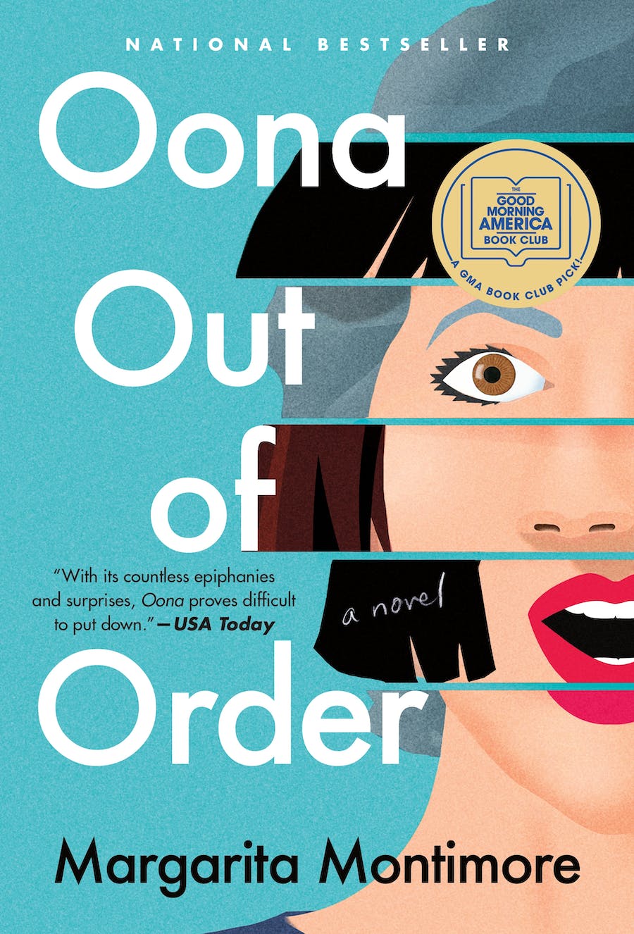 book cover for Oona Out of Order