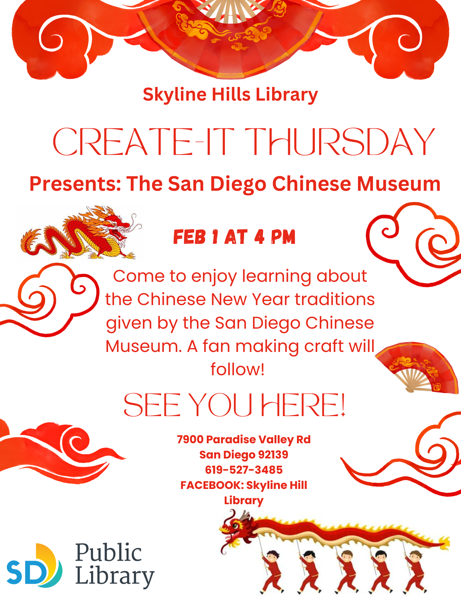Create-It Thursday presents The San Diego Chinese Museum!