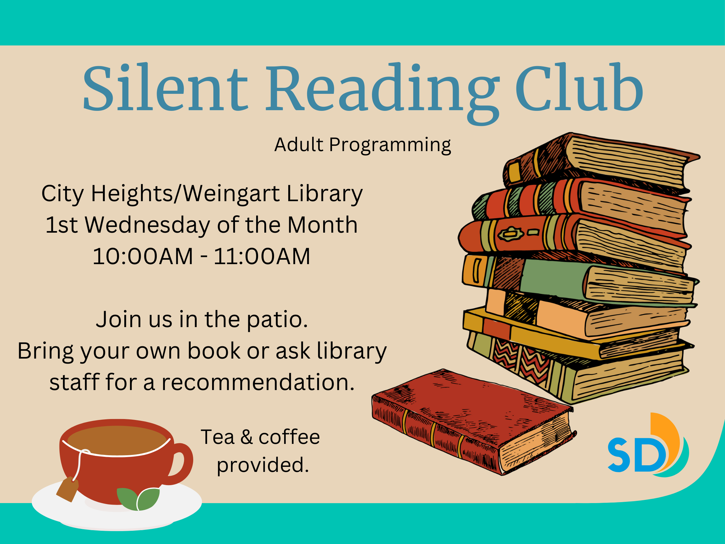 Silent Reading Club Poster 