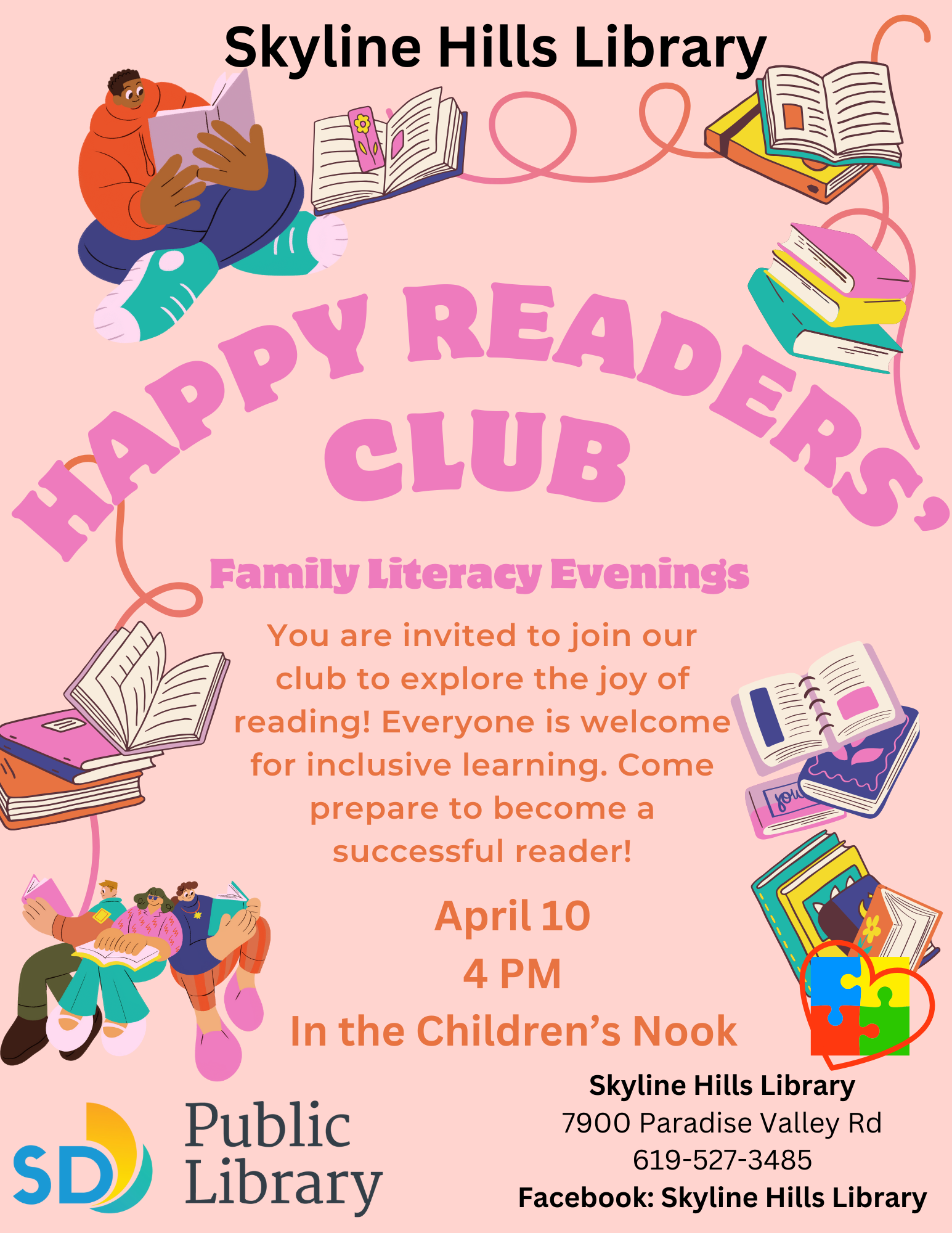 Happy Readers Club April 2024