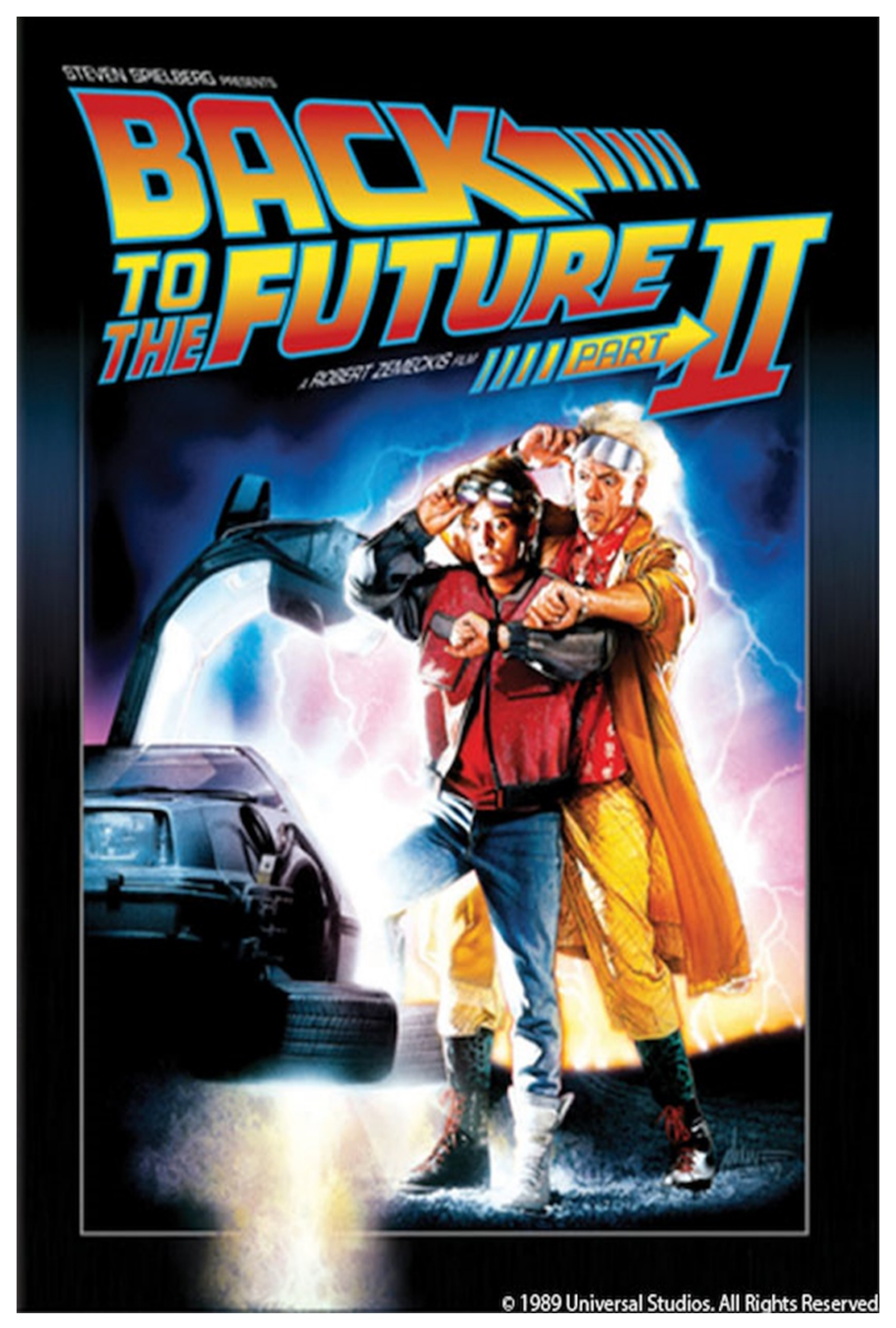 poster for Back to the Future II