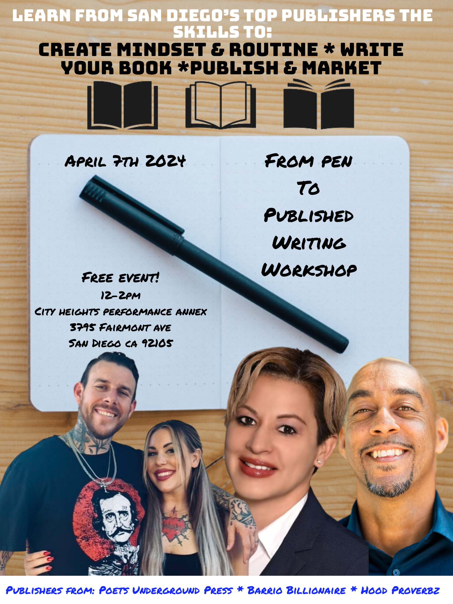 From Pen to Published Writing Workshop