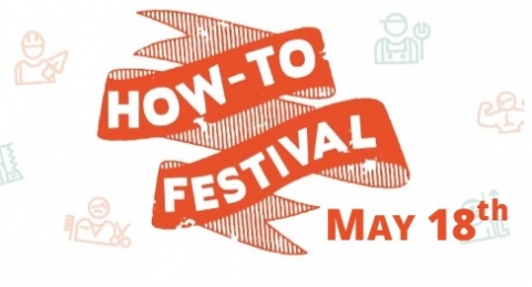 Banner reading "How-to Festival"