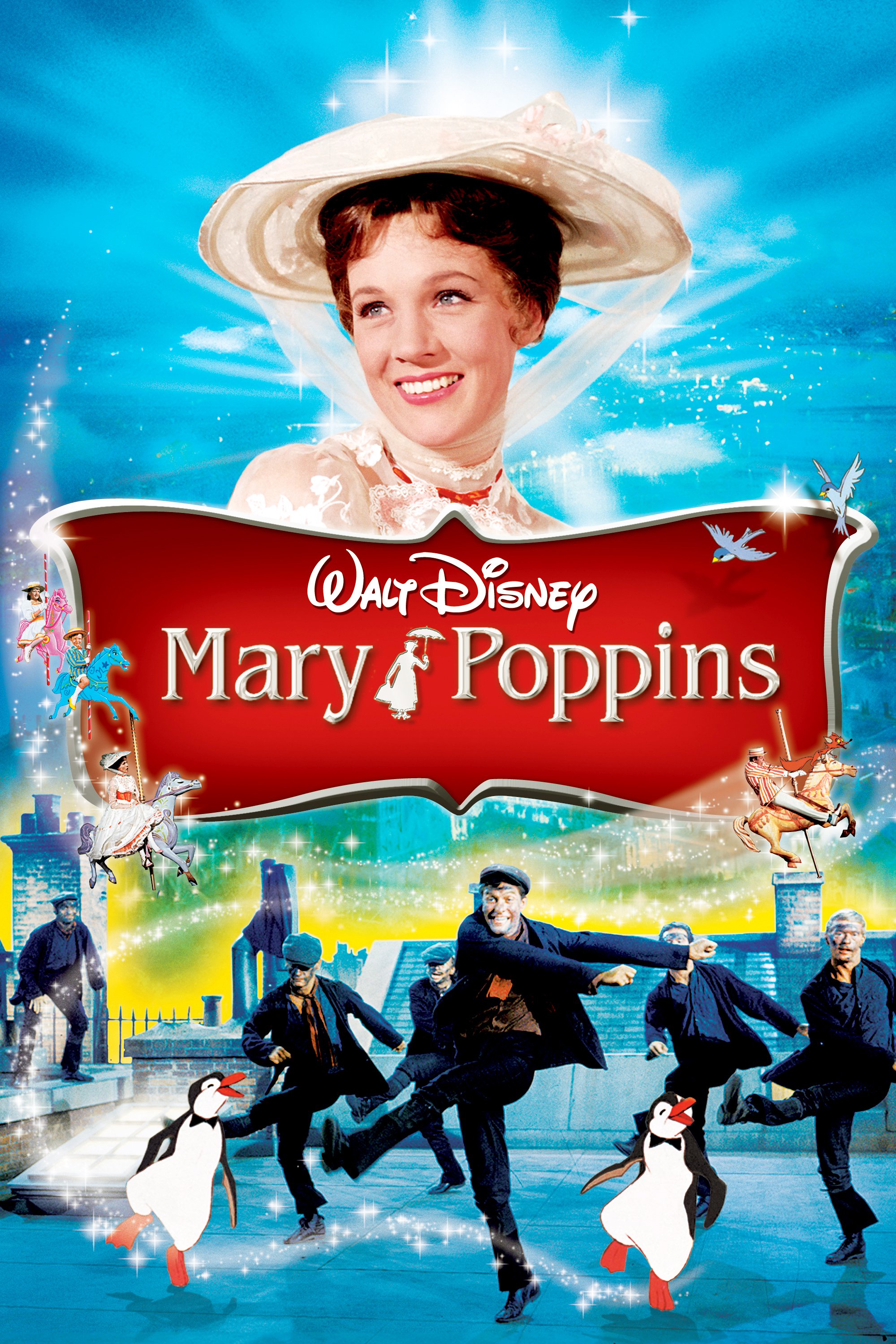 Cover art for the film Mary Poppins