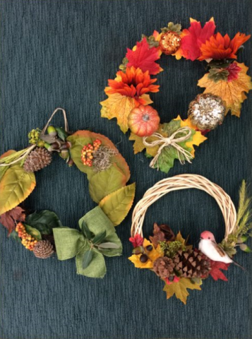 Fall Holiday Wreaths