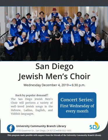 San Diego Jewish Men’s Choir