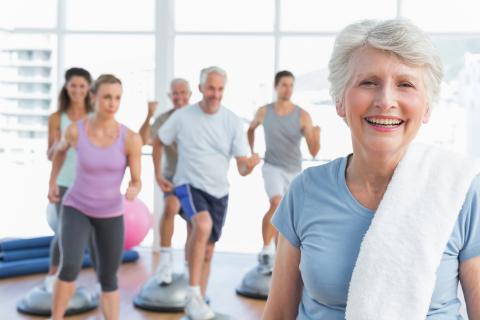 Older Adults Working Out