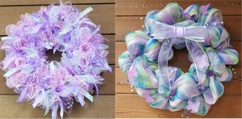 Spring wreaths
