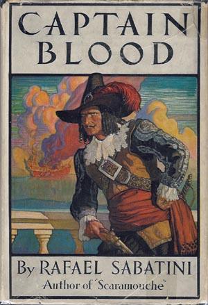 Captain Blood original 1922 book cover