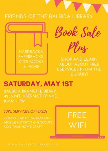 Book Sale Plus flyer