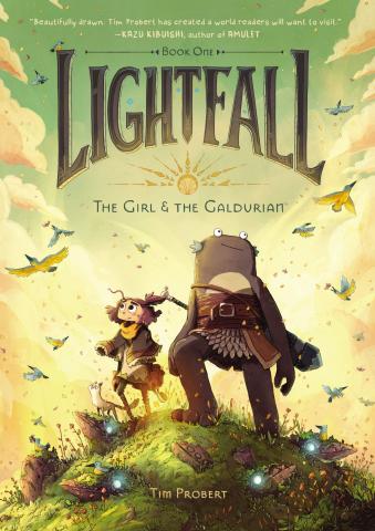  Lightfall: The Girl & the Galdurian  book cover