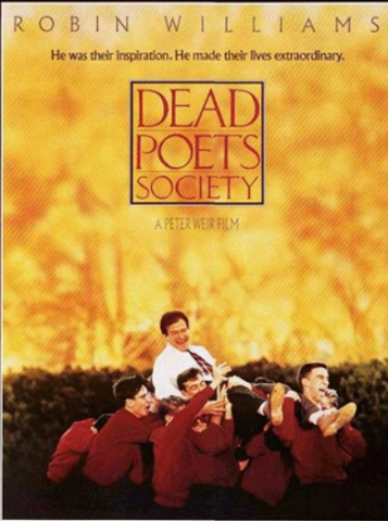 Poster for the 1989 film "Dead Poets Society"