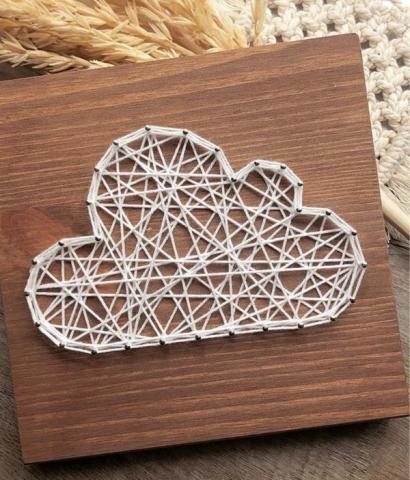 String art cloud