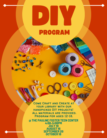 DIY Program flyer