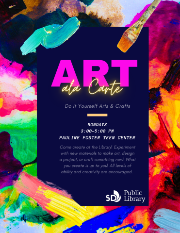 Art Ala Carte flyer
