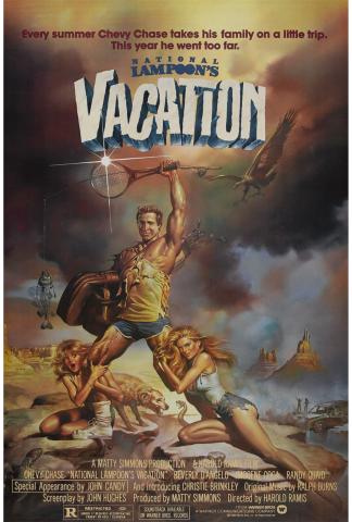 Film poster for National Lampoons Vacation.