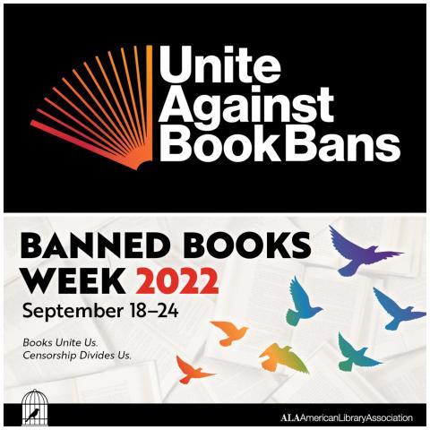 Banned Books Week 2022 graphic