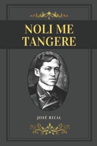Book cover with photo of Jose Rizal at the center
