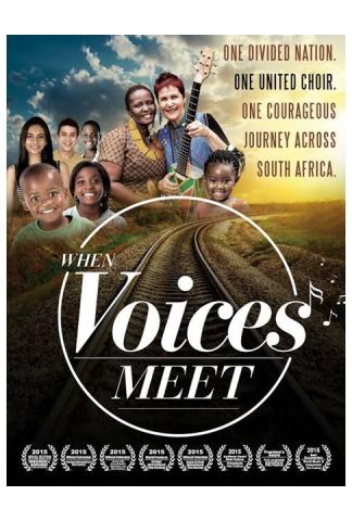 Film poster for When Voices Meet.