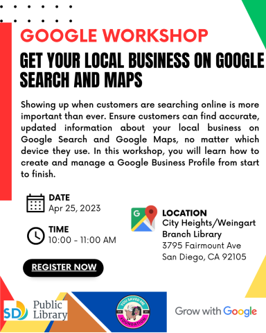 Get Your Local Business on Google Search and Maps