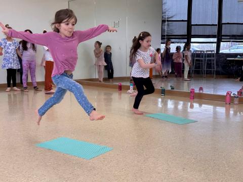 Children dancing