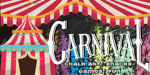 carnival tent with the word "Carnival"