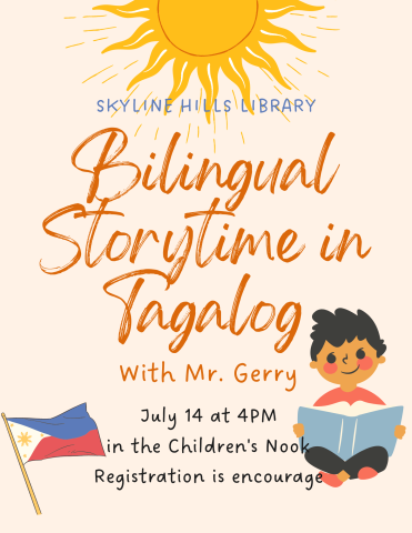 Bilingual Storytime in Tagalog with Mr. Gerry
