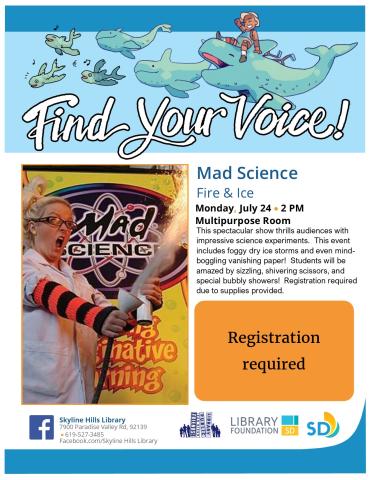 Summer Program with Mad Science