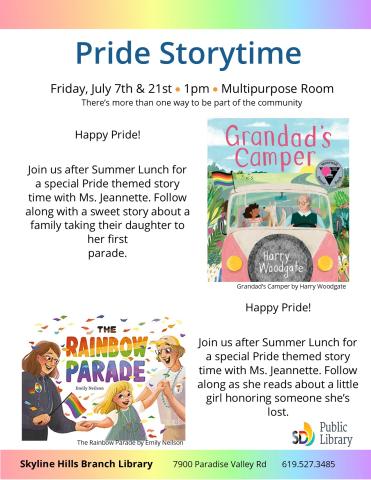 PRIDE Storytime 