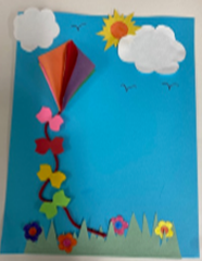 3-D kite picture example