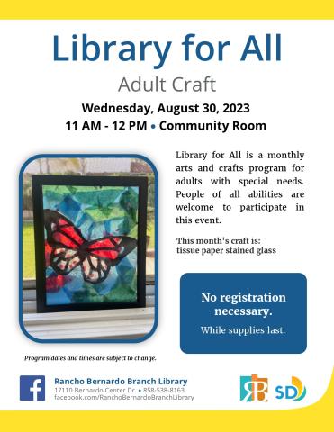 Library for All August 2023