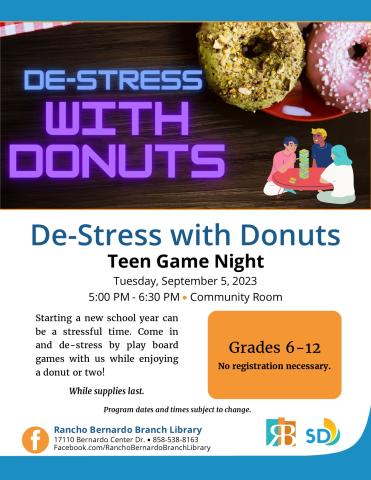 De-Stress With Donuts