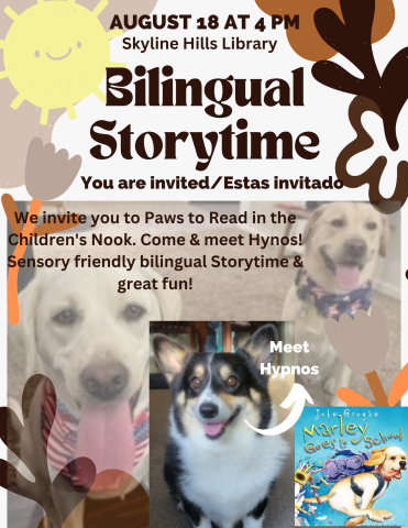 Bilingual Storytime August