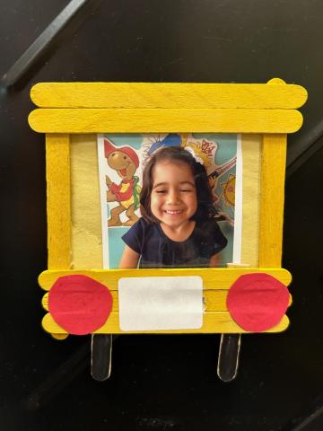 Arts and crafts, picture frame.