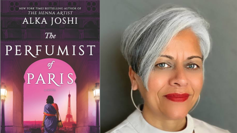 Alka Joshi and her book