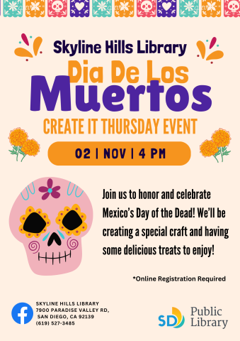 Create it Thursday Día de los Muertos
