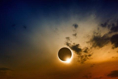 Solar eclipse.